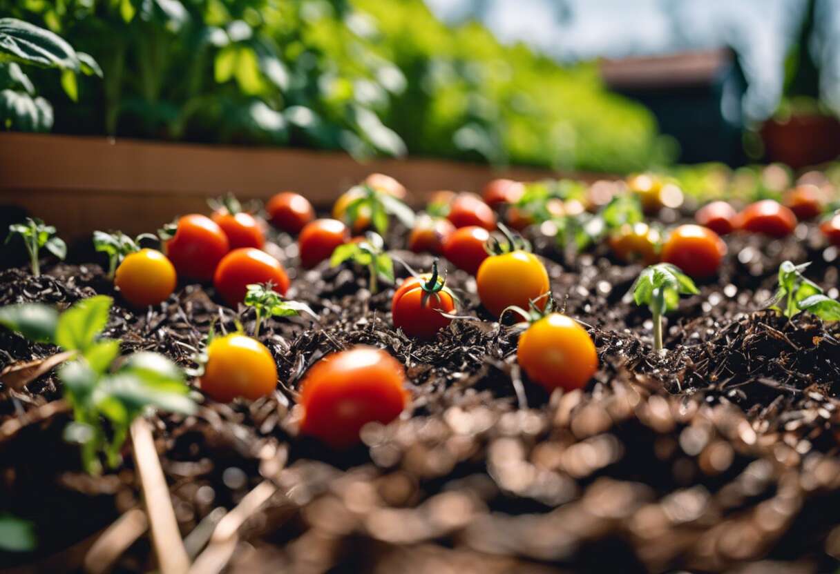 Quel paillage choisir pour les tomates