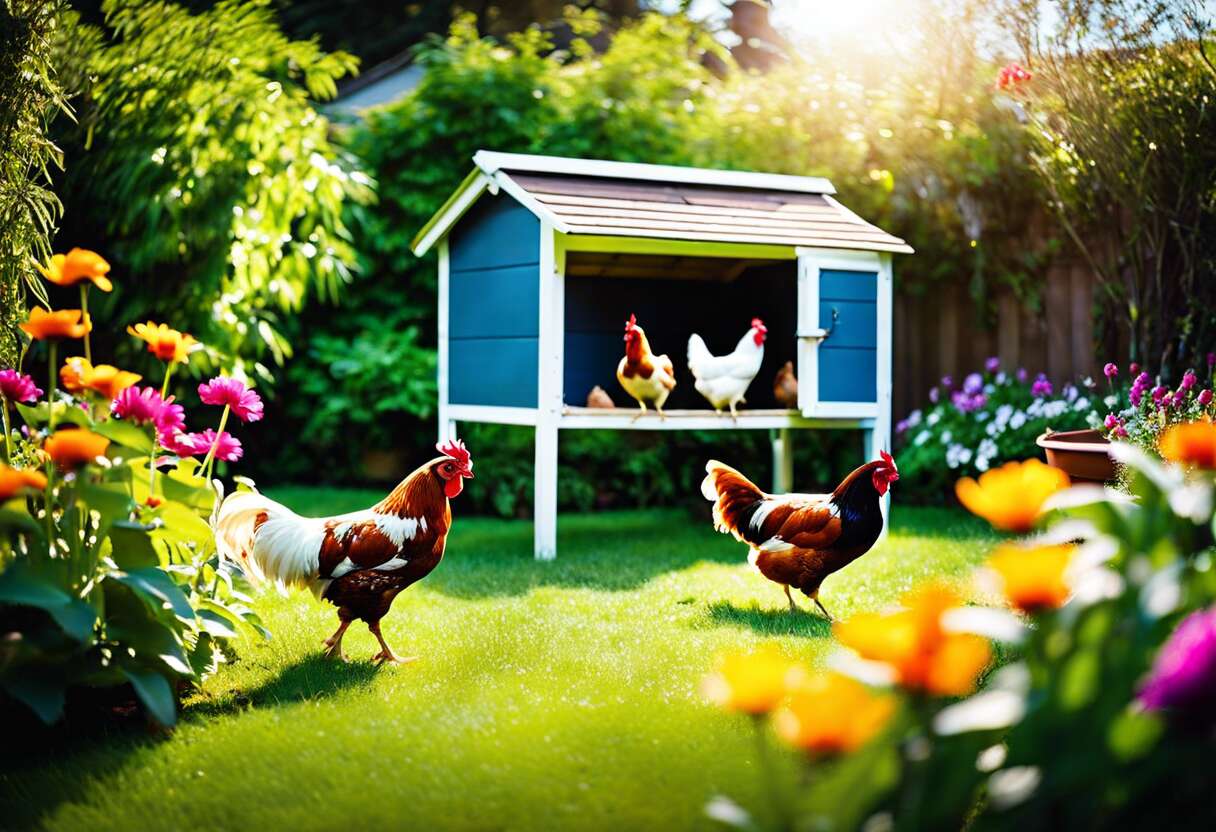 Comment accueillir des poules dans son jardin