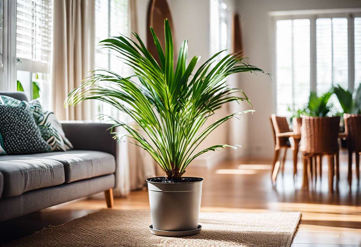 Entretien et arrosage du palmier kentia d'intérieur