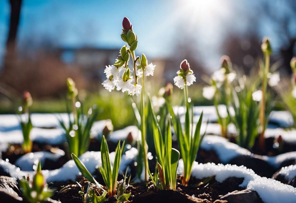 Analyse du jardin post-hivernal : les premiers pas