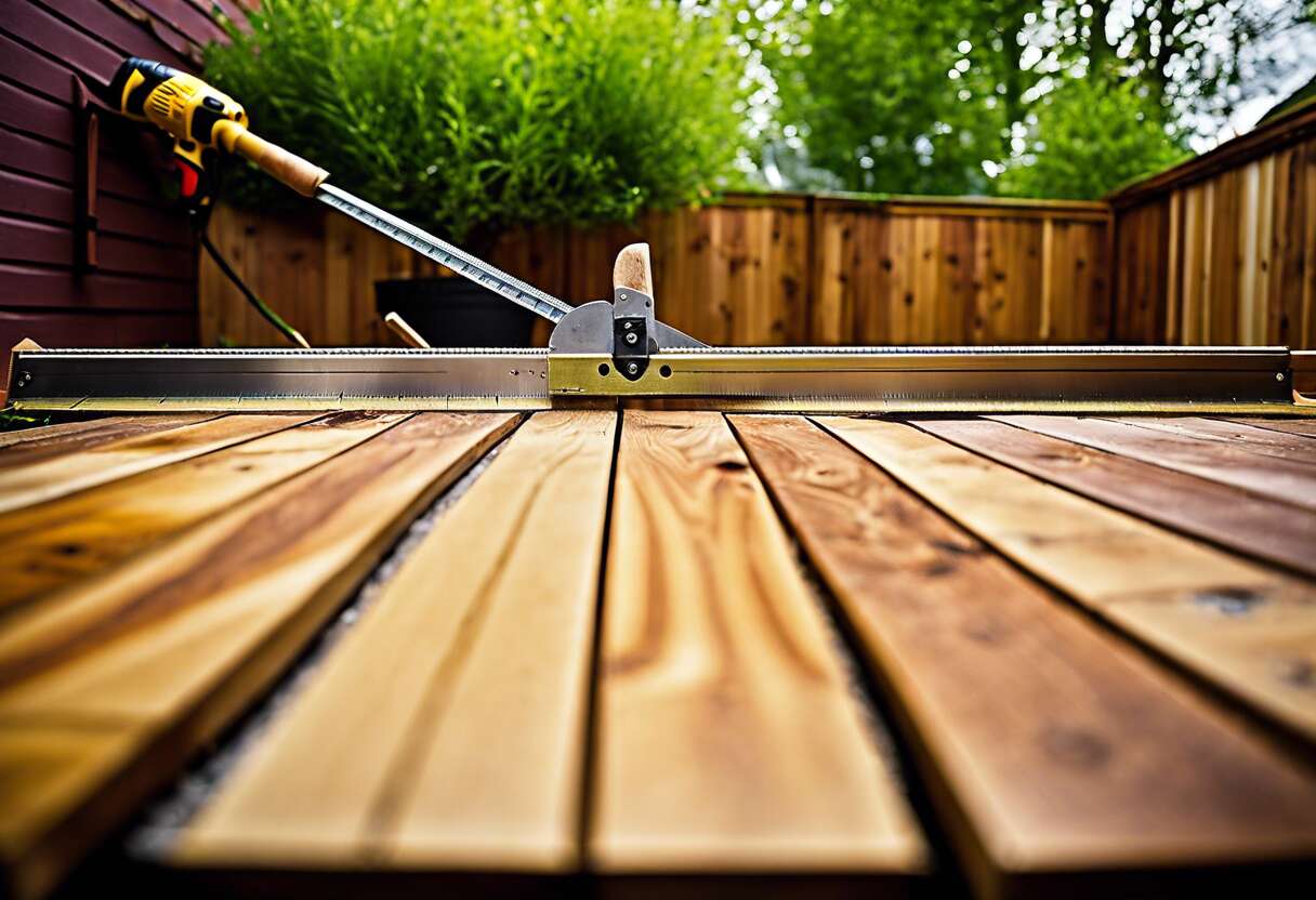 Installer et entretenir une bordure de jardin en bois