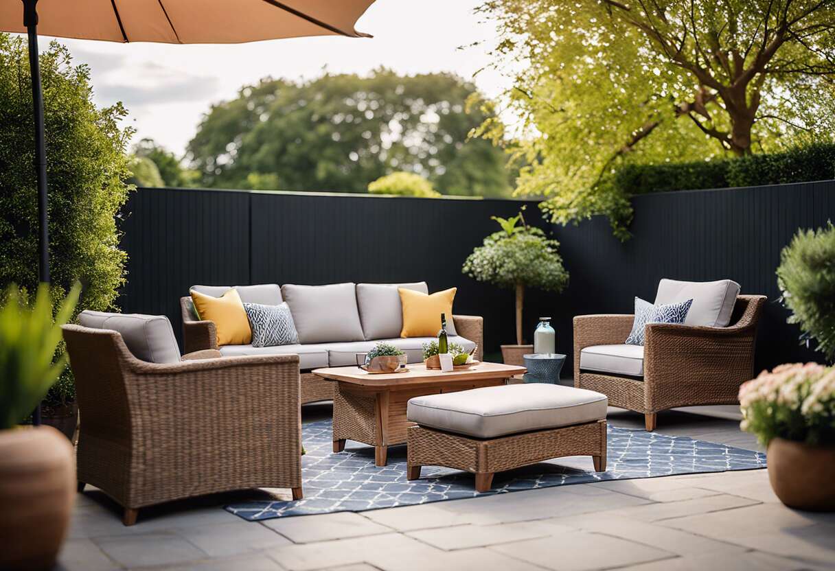 Quel salon de jardin choisir selon la superficie extérieure