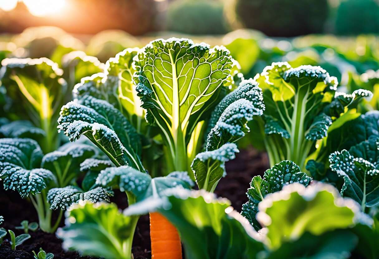 Légumes résistants au gel : quels semis choisir ?