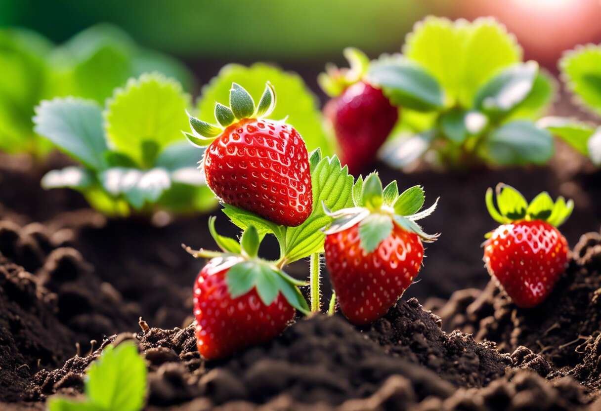 Quel terreau et engrais choisir pour planter des fraisiers ?