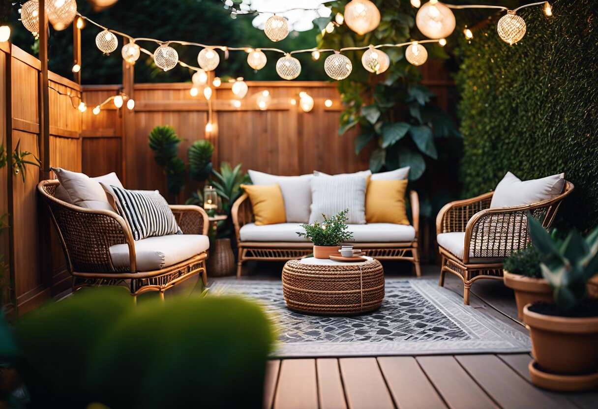 Quel est le meilleur emplacement pour un salon de jardin ?