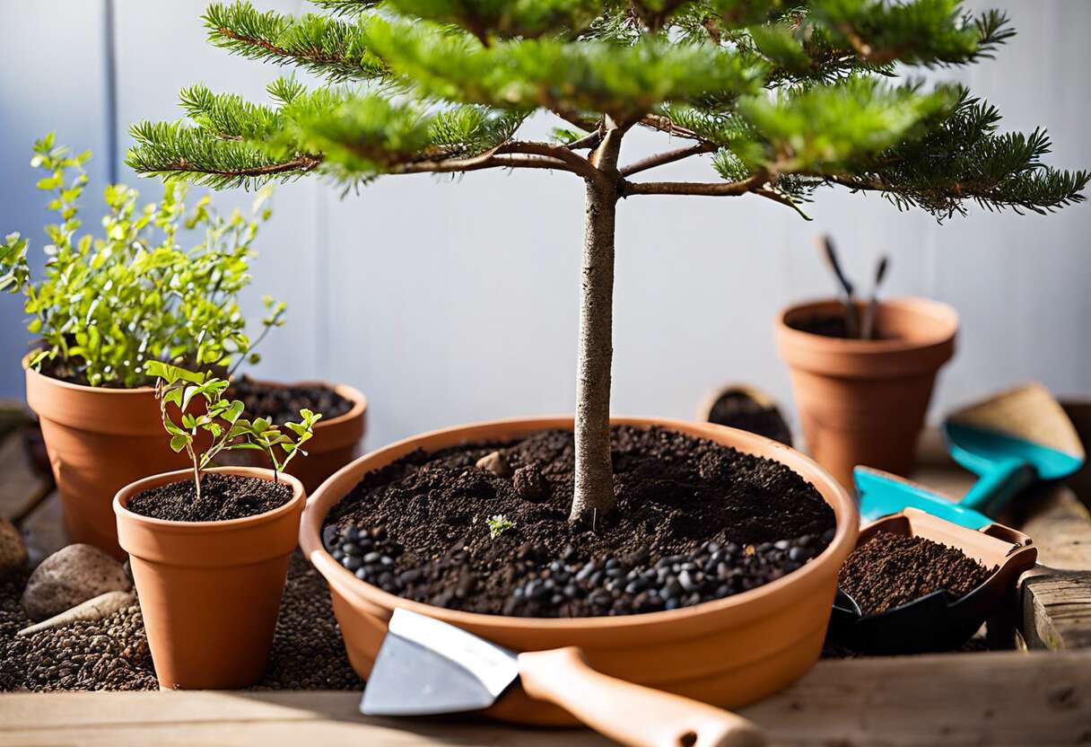 Dépotez un arbre sans l'abîmer
