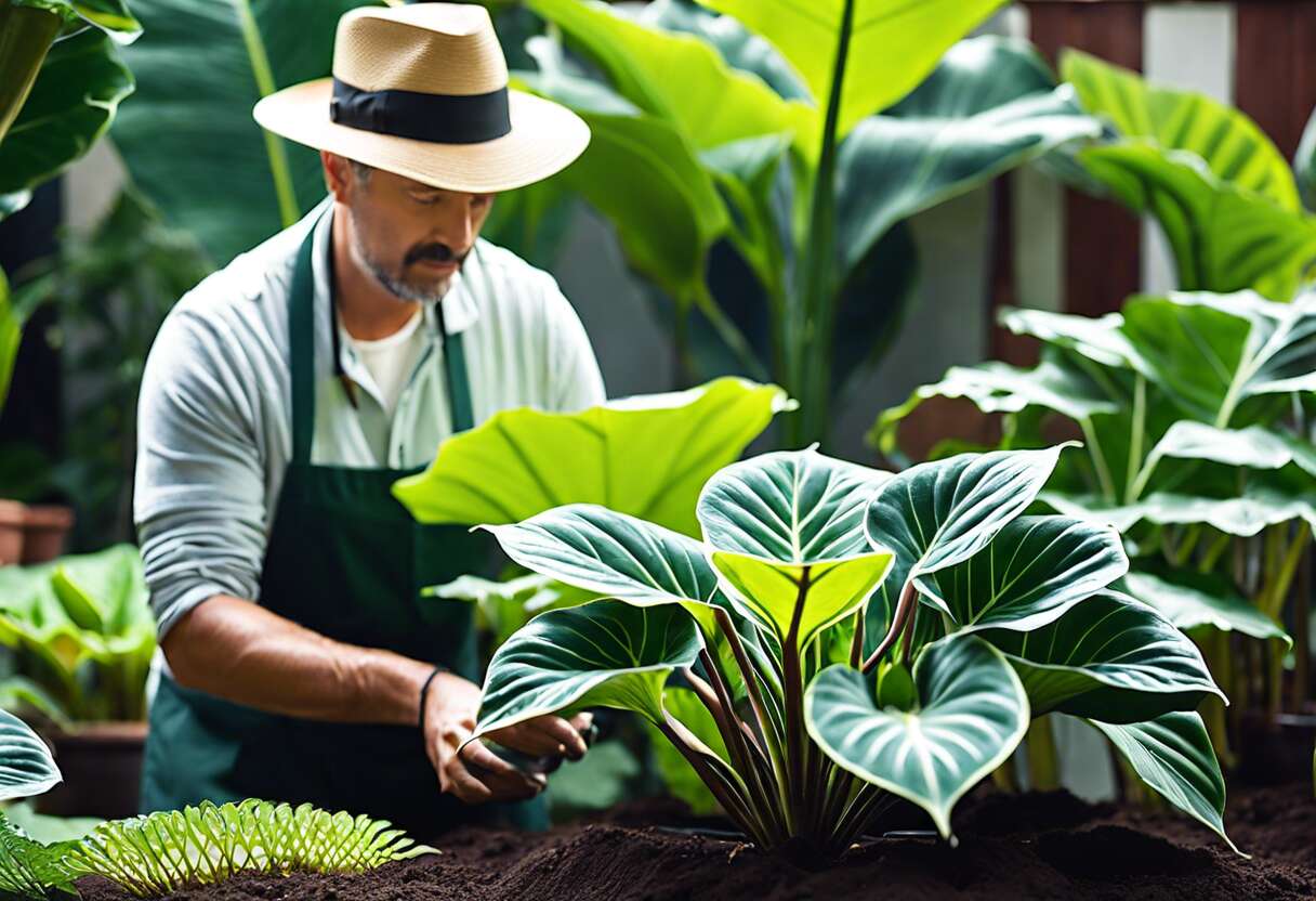 Alocasia : variétés, plantation et entretien