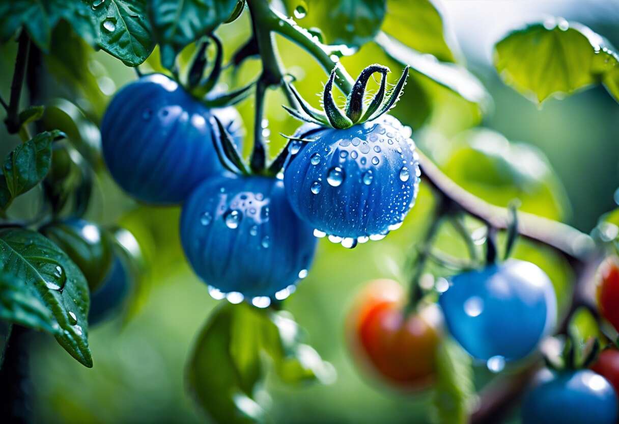 C'est quoi les tomates bleues ?
