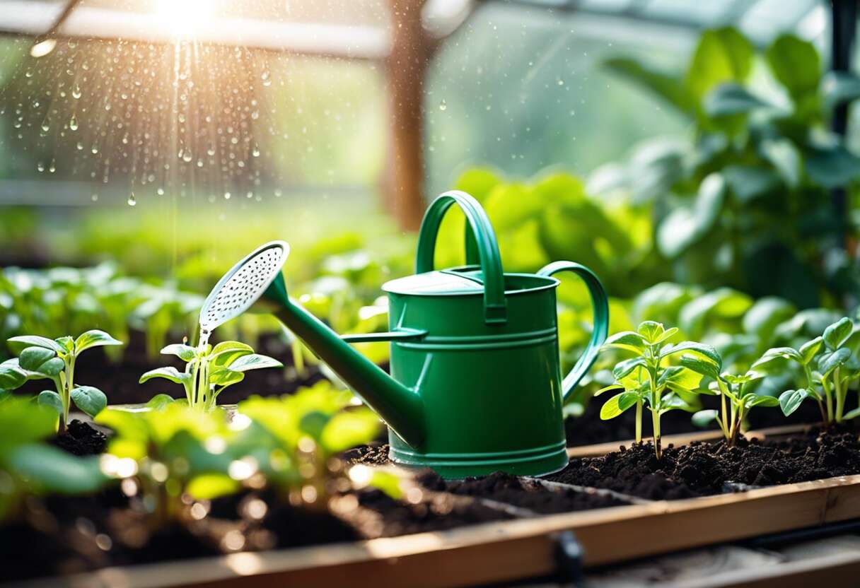 Fréquence optimale pour arroser les semis