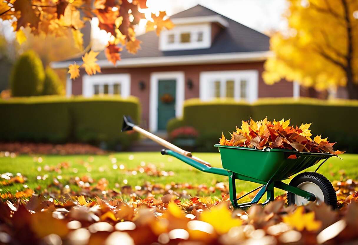 Entretenir votre pelouse en automne