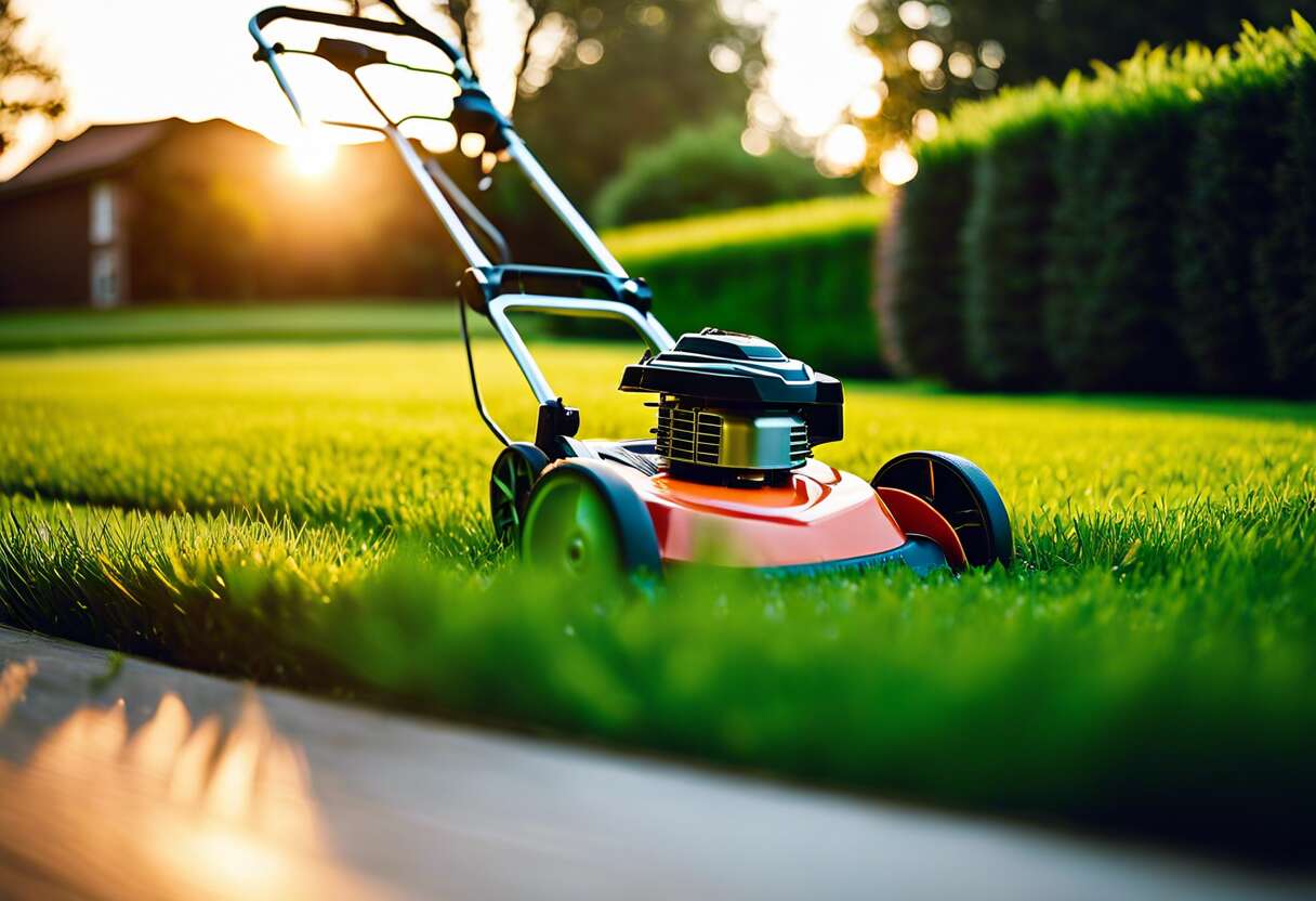Tondre sans ramasser : guide pratique pour votre pelouse