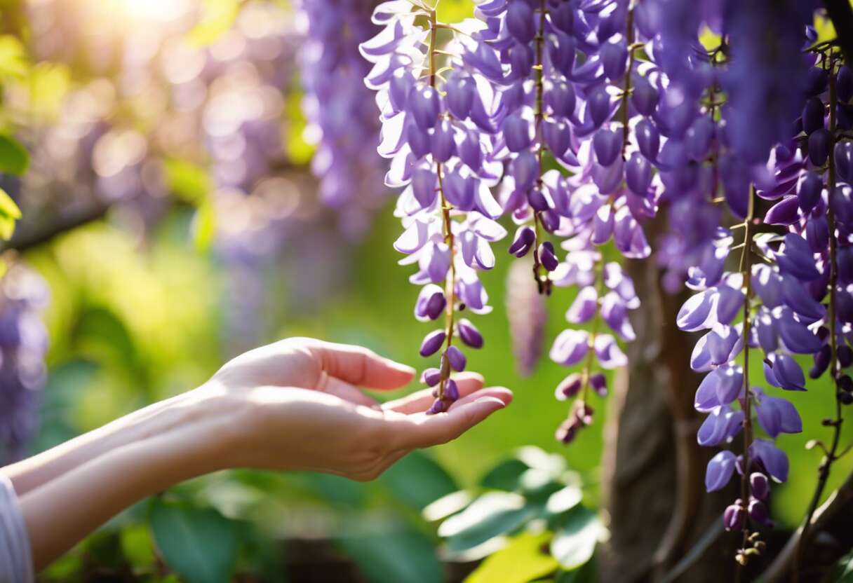 Comment planter et entretenir la glycine : variétés et conseils