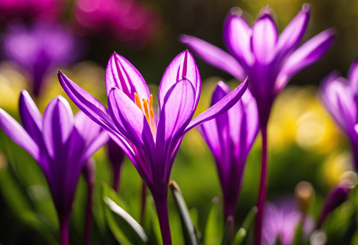 Plantation, culture et entretien du colchique