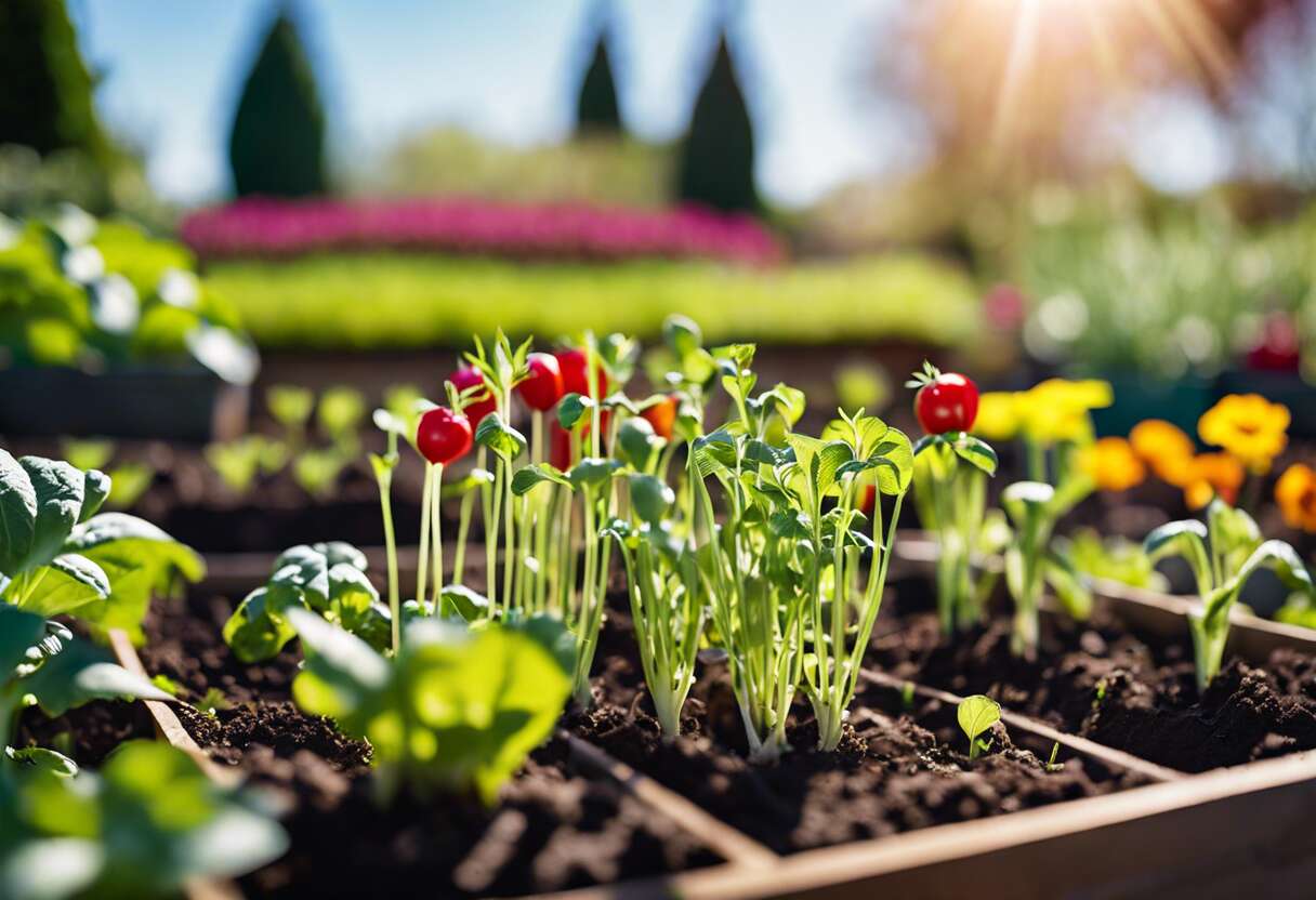 Actualités potager : fin mars début avril
