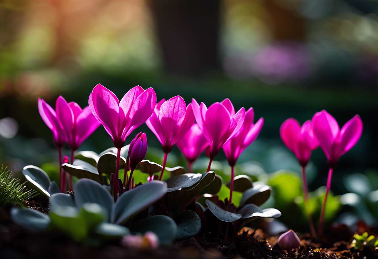 Cyclamen : plantation, culture et entretien