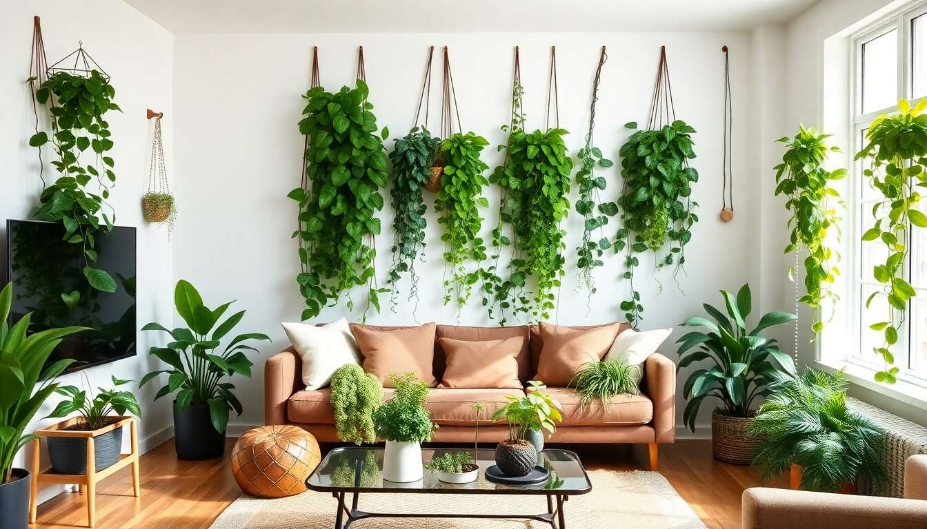 Plantes grimpantes d'intérieur : comment végétaliser votre maison