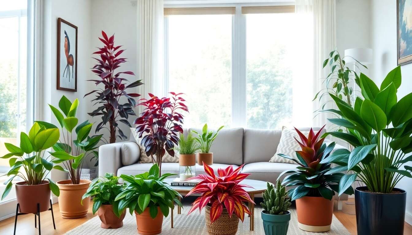 8 plantes d'intérieur colorées pour égayer votre maison