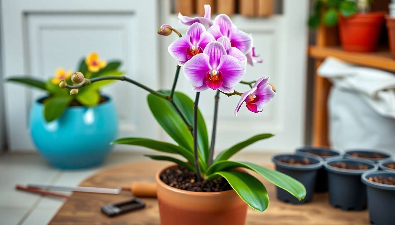 Comment rempoter et entretenir une orchidée ?