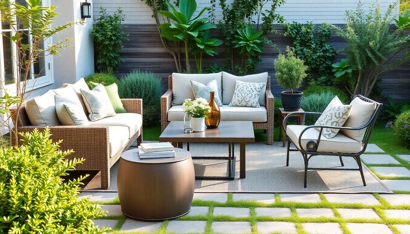 Canapés ou fauteuils de jardin : lequel choisir pour aménager son extérieur ?