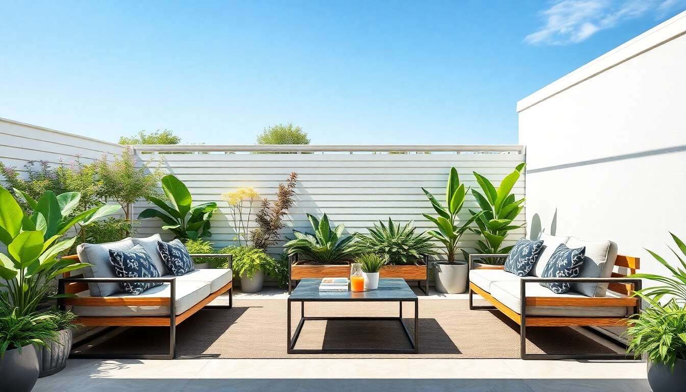 Quel budget pour un salon de jardin design