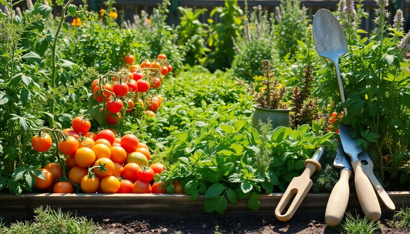Entretenir ses massifs potagers