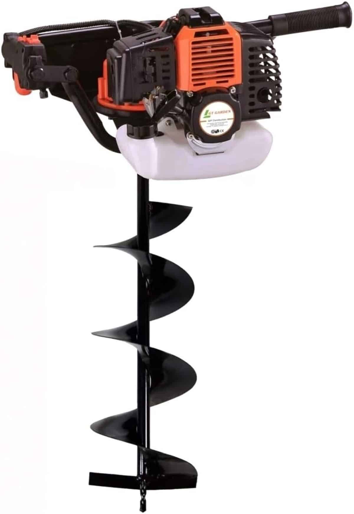 Test de la tarière thermique GT Garden 52 cm3 : puissance et performance