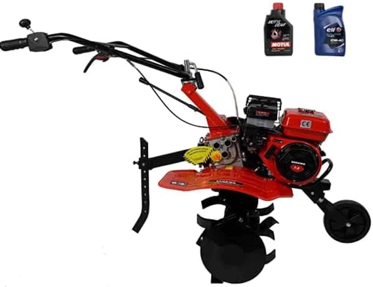 Test du motoculteur Sakawa 7, 5 CV