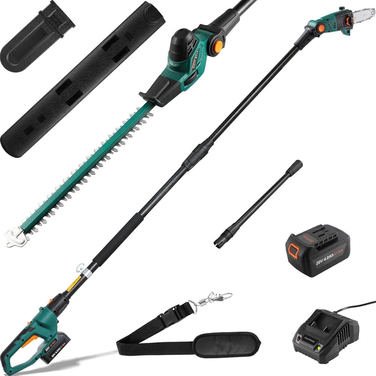 Test élagueur et taille-haie sans fil 2-en-1 : performance et polyvalence