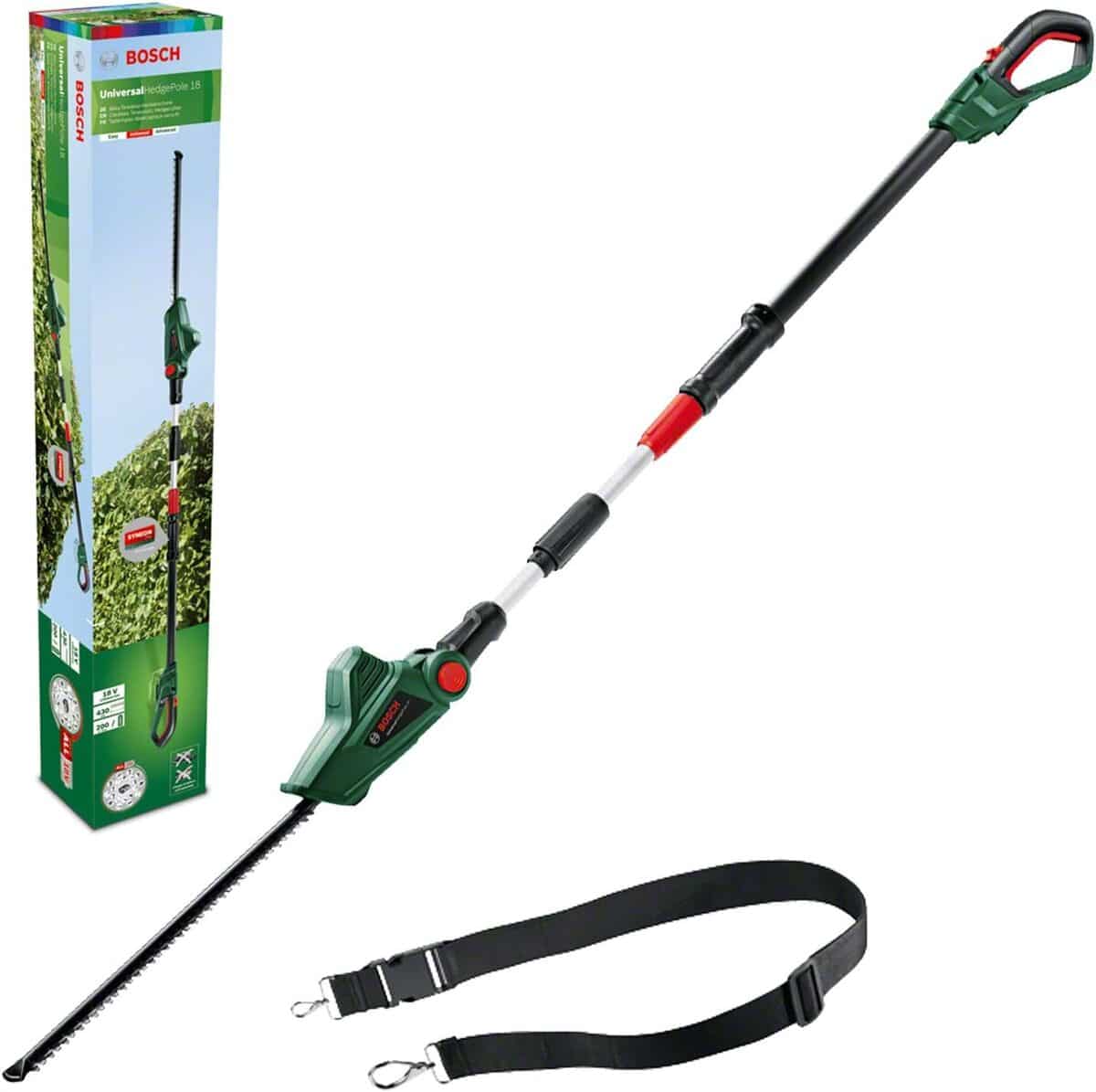 Test : taille-haies sans fil Bosch UniversalHedgePole 18