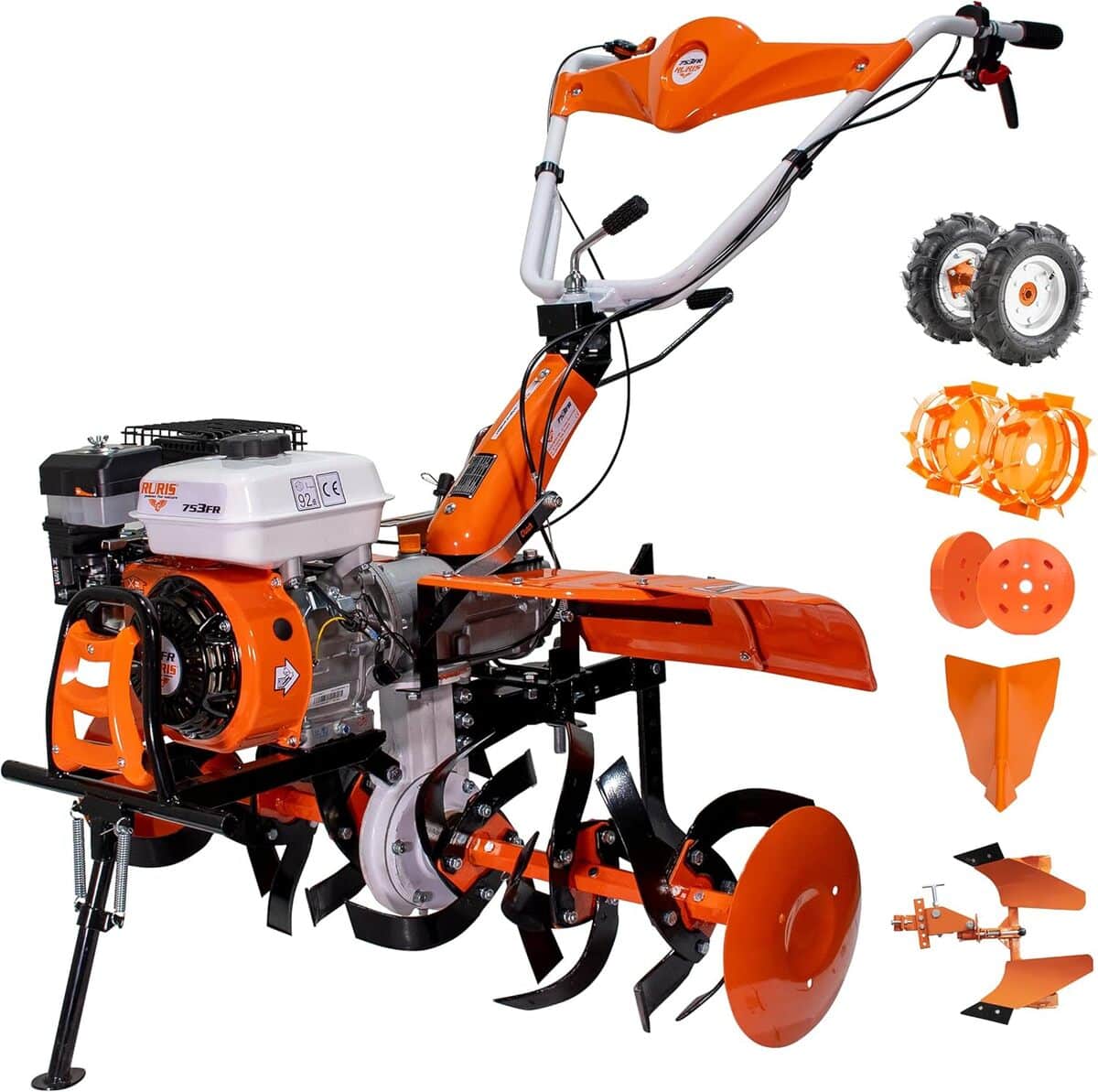 Test du motoculteur thermique Ruris 753FR : puissance et polyvalence