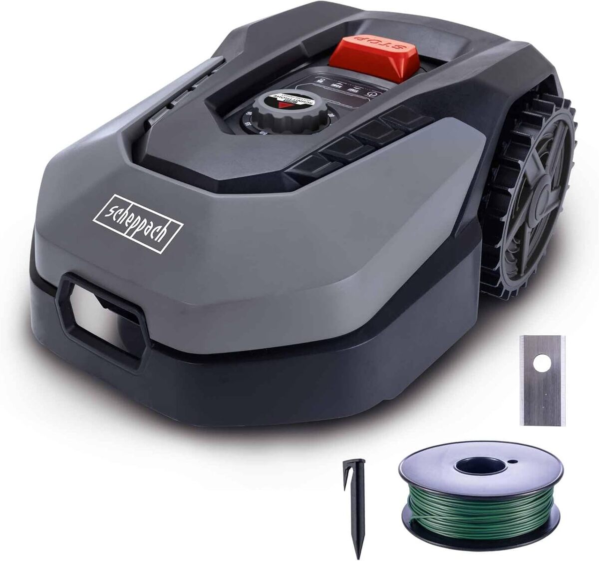Test du robot tondeuse Scheppach XL600 : efficacité et praticité