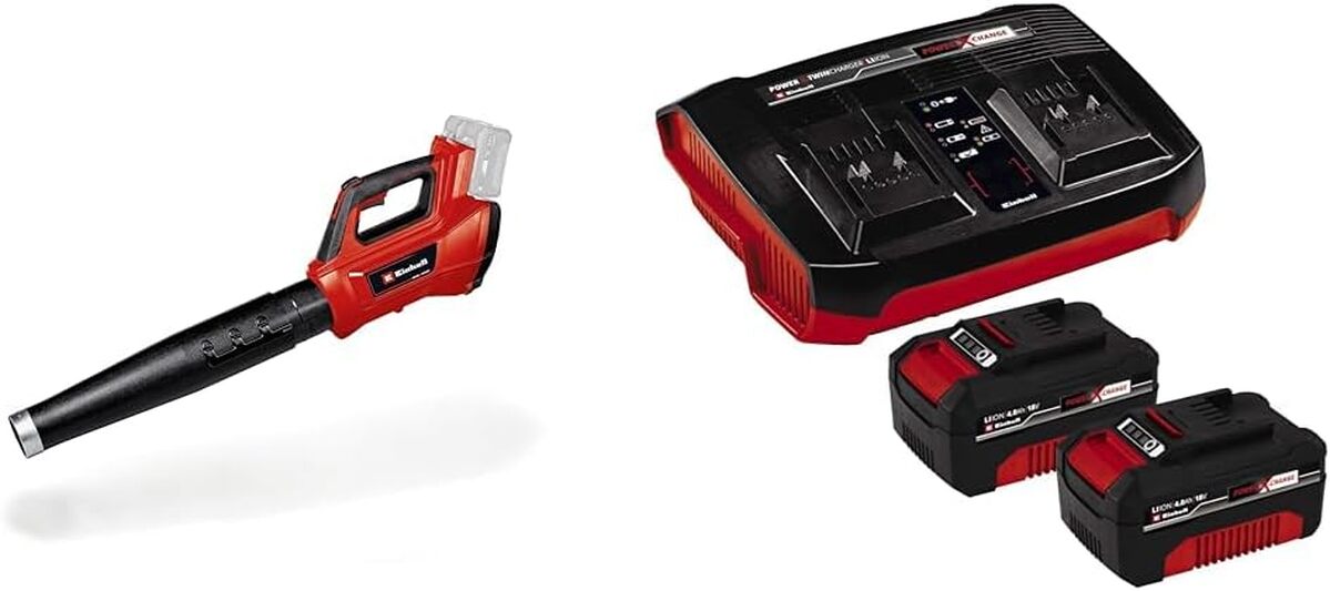 Test : einhell GE-LB 36/210 Li E-Solo, puissant souffleur de feuilles sans fil
