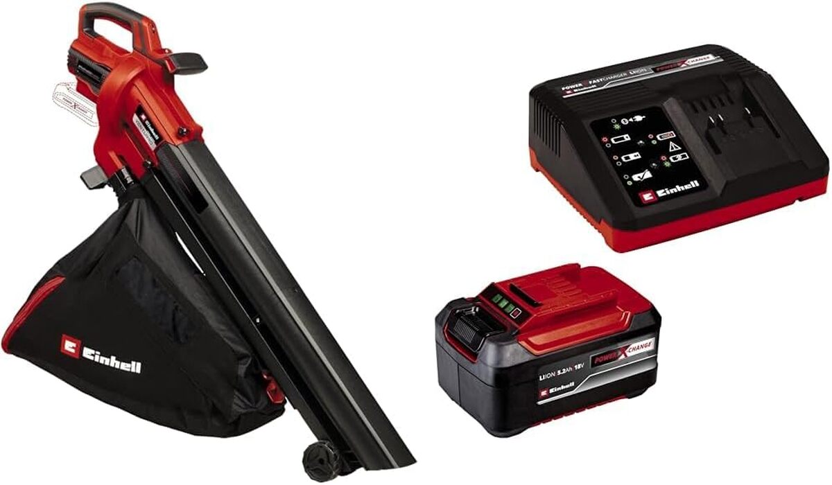 Test : einhell Venturro 18/210 PXC, aspirateur-souffleur efficace et sans fil