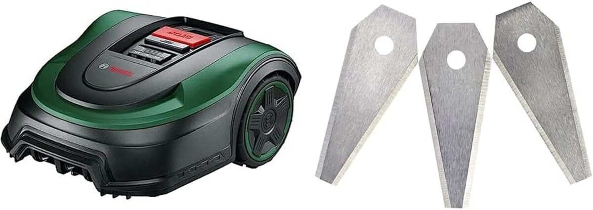 Test de la tondeuse robot Bosch Indego S+ 500 avec batterie et application