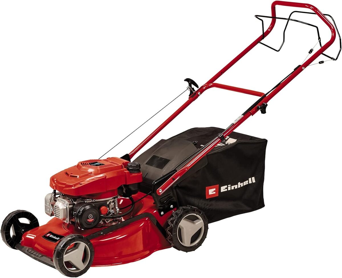 Test : einhell GC-PM 46/5 S, tondeuse efficace jusqu'à 1 400 m²