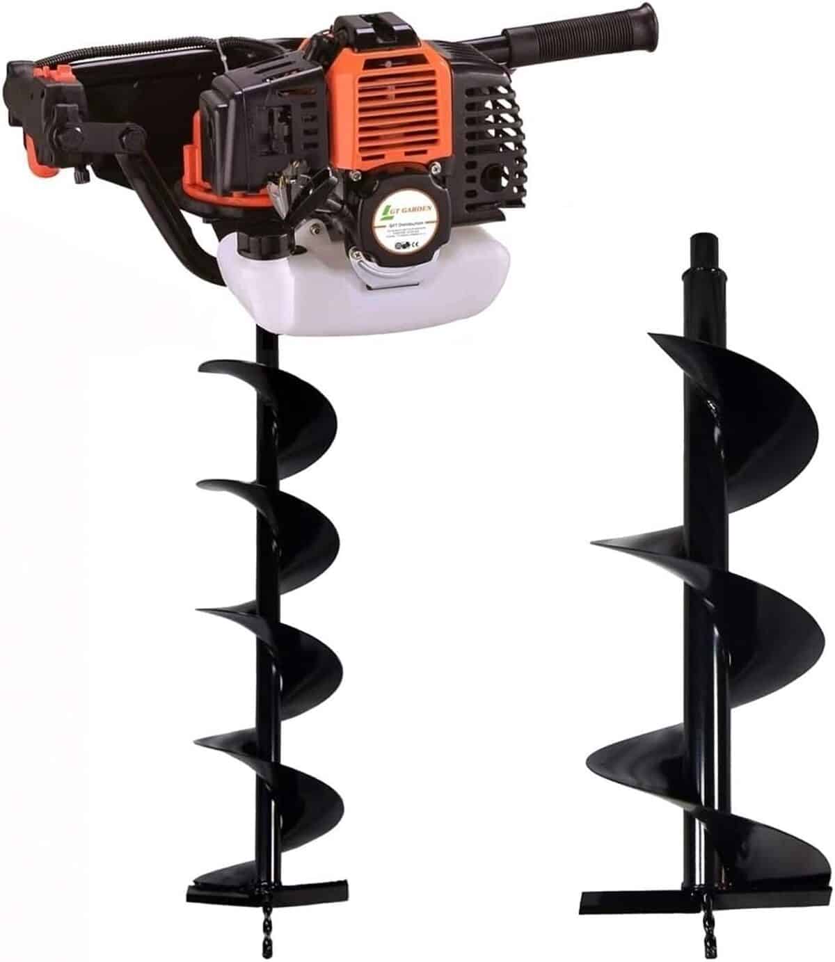 Test : gT Garden tarière thermique 52 cm3 avec mèches 150 et 250 mm