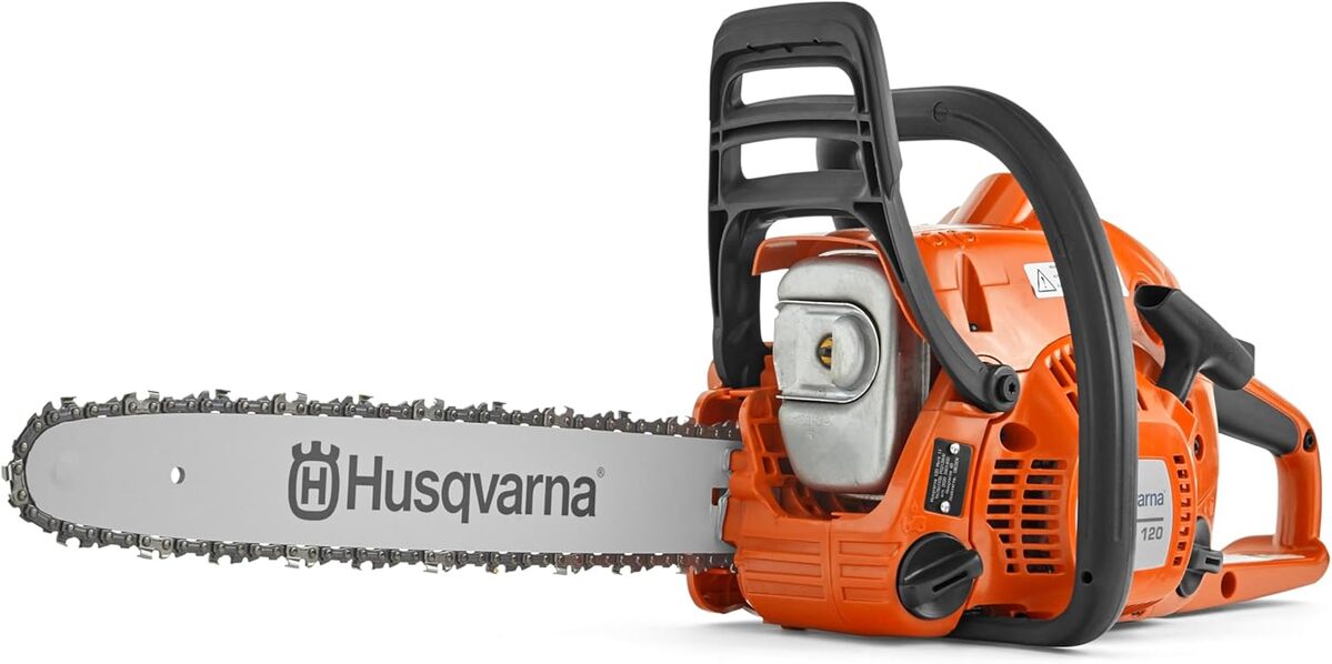 Test : husqvarna 120 Mark II tronçonneuse