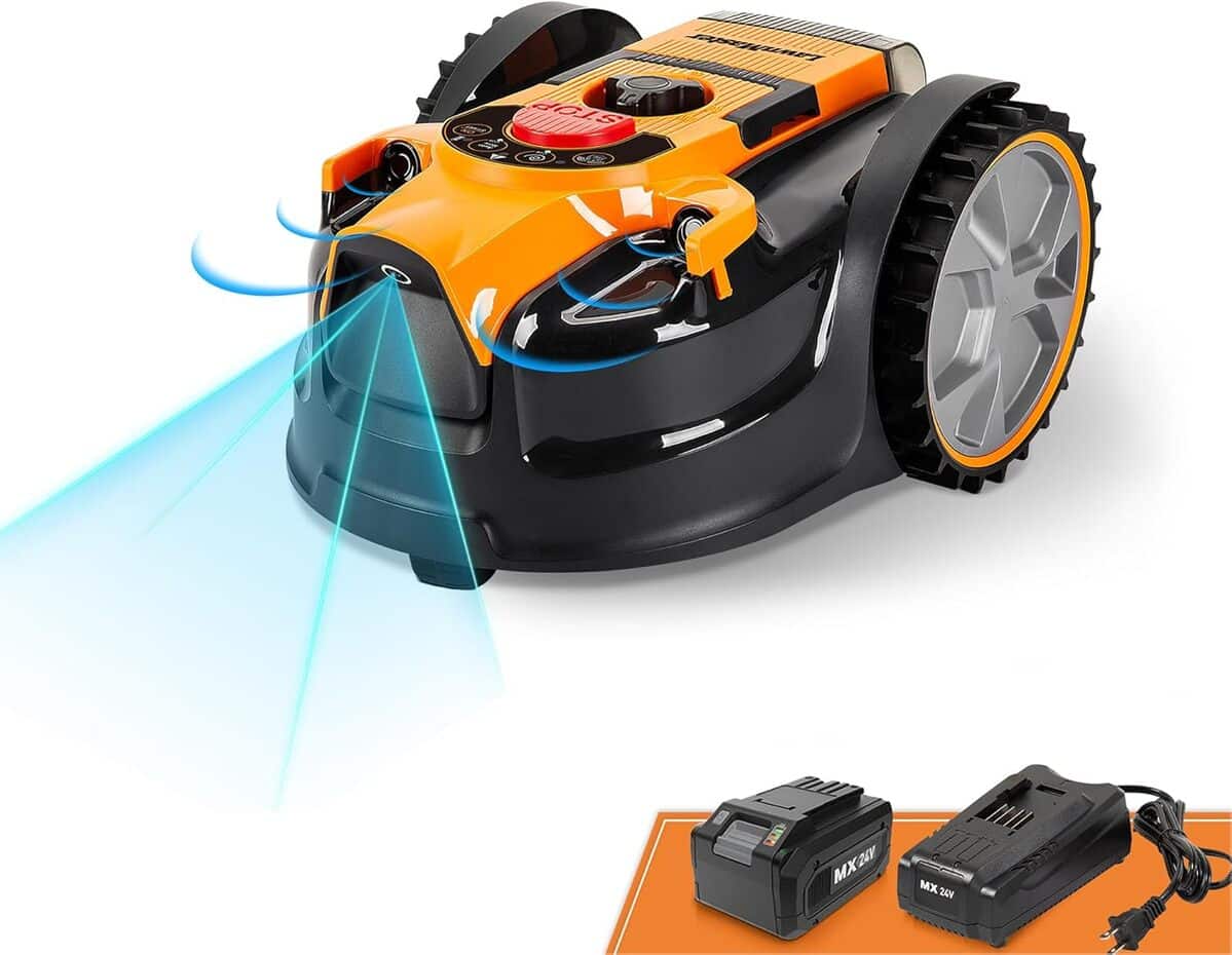 Test Lawnmaster OcuMow™ : tondeuse robot sans câble pour 100-150 m²