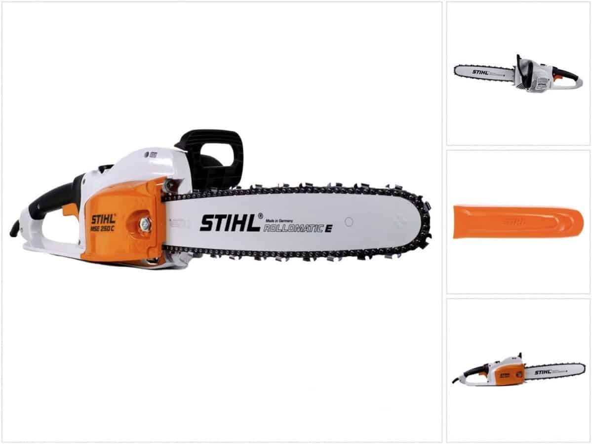 Test : tronçonneuse électrique Stihl MSE 250 C-Q, coupe 40 cm