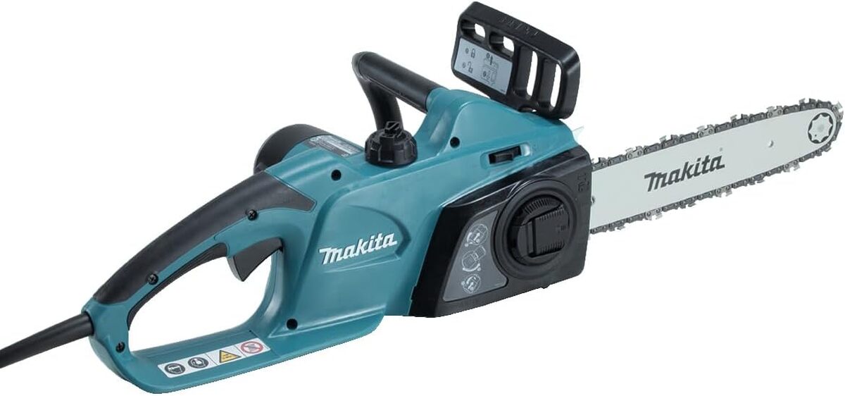 Test de la tronçonneuse électrique Makita UC4041A 1800W
