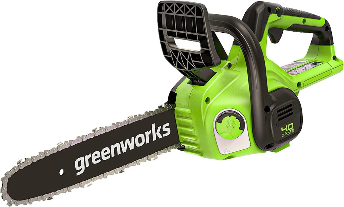Test de la tronçonneuse Greenworks G40CS30II 12" sans batterie