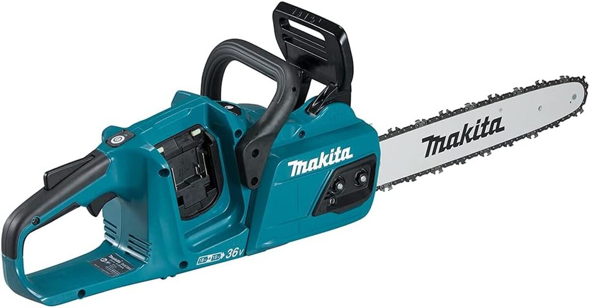 Test de la tronçonneuse Makita DUC355Z 36V LXT 35 cm