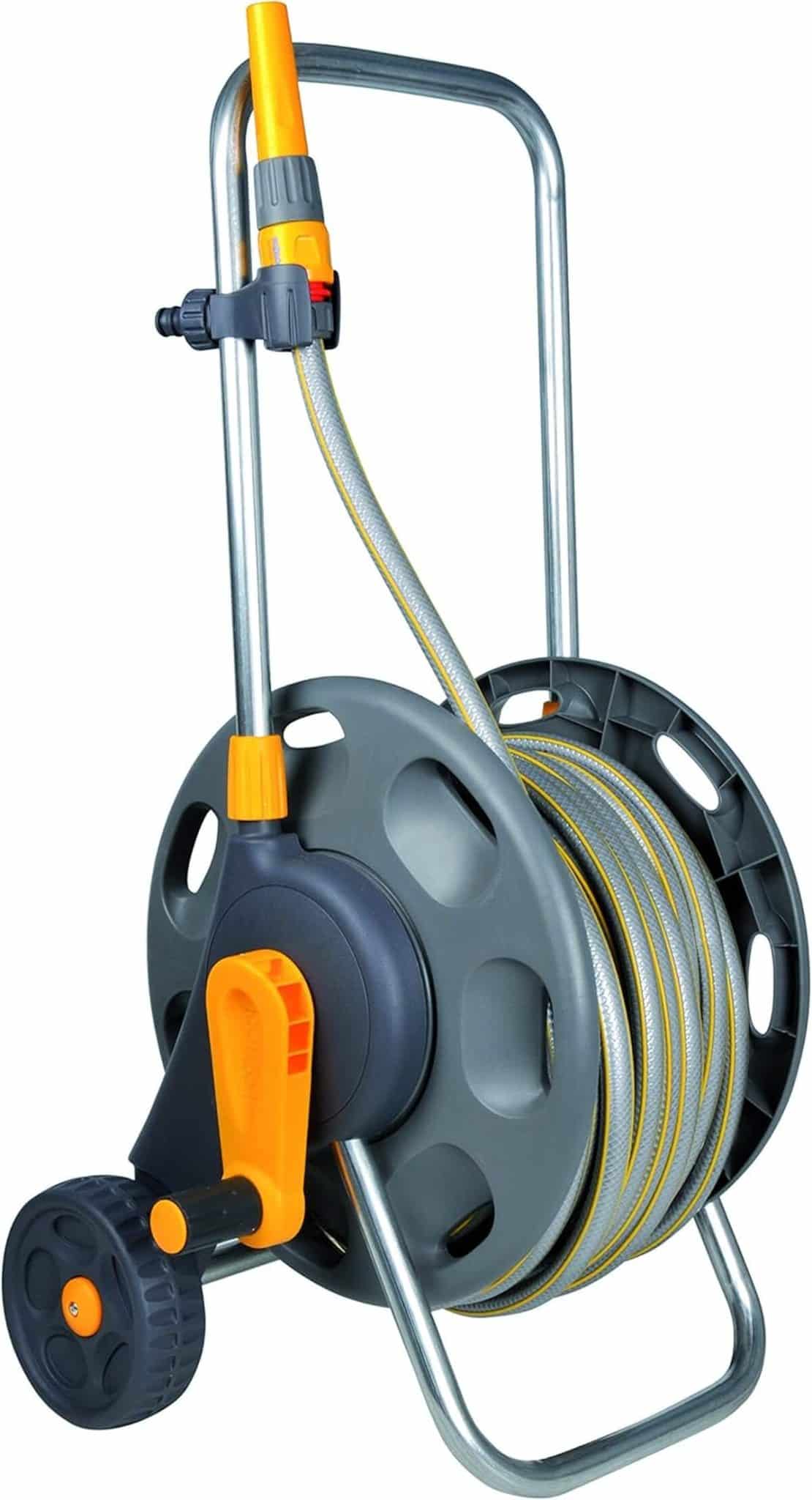 Test du chariot dévidoir hozelock plus 50 m : performant et robuste pour tous les usages