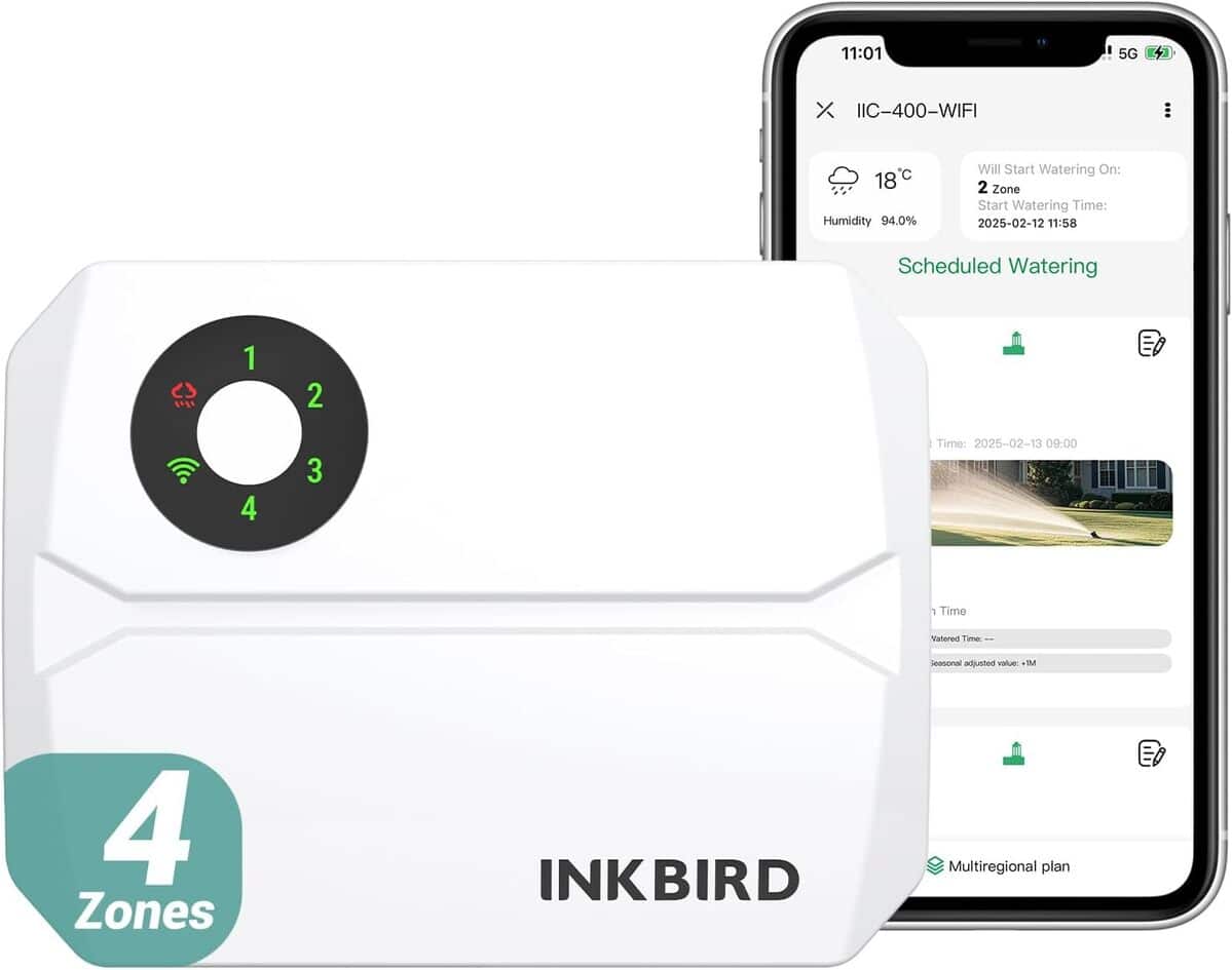 Test du programmateur Inkbird : arrosage intelligent connecté