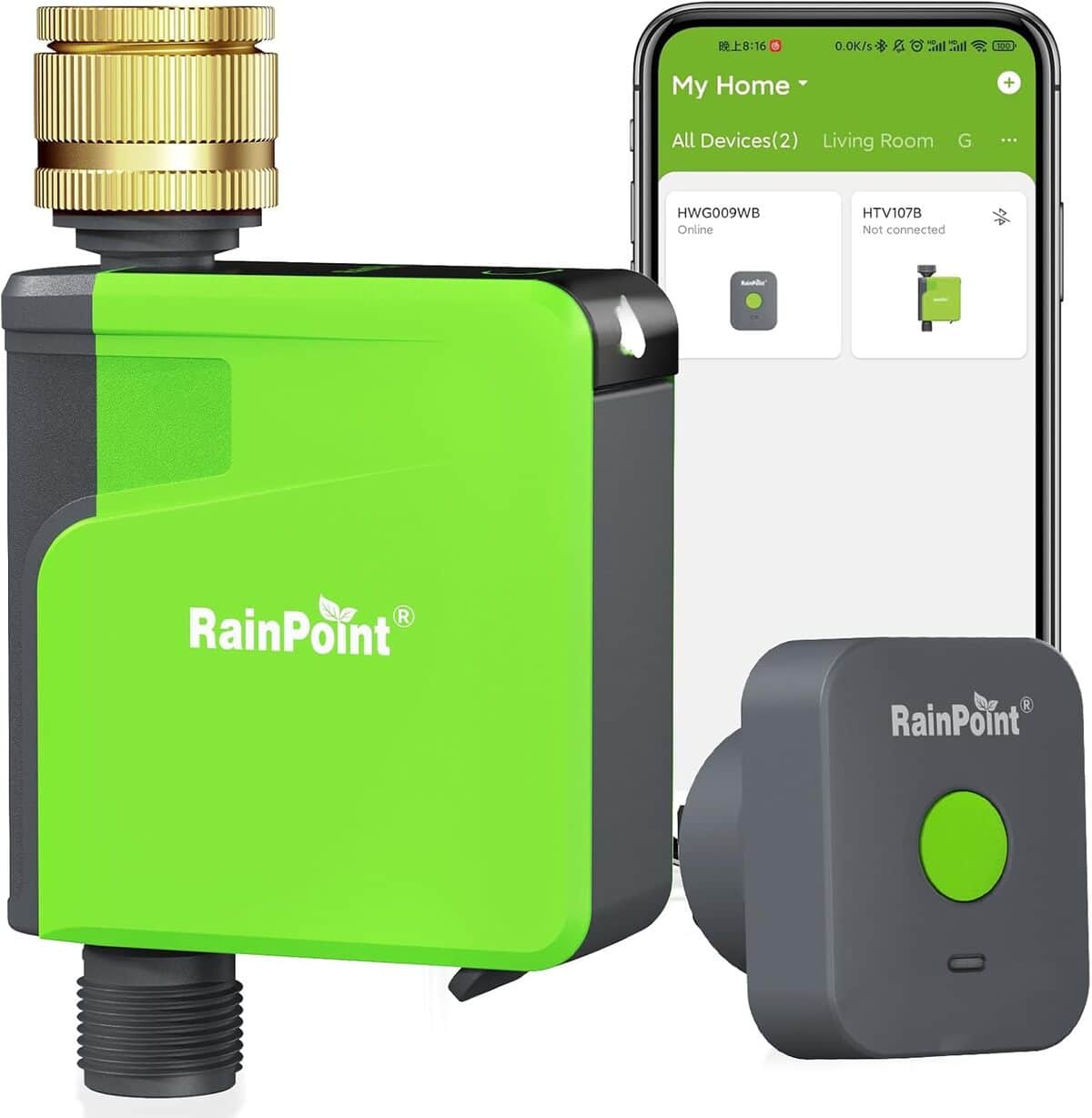 Test : programmateur d'arrosage automatique WiFi Rainpoint