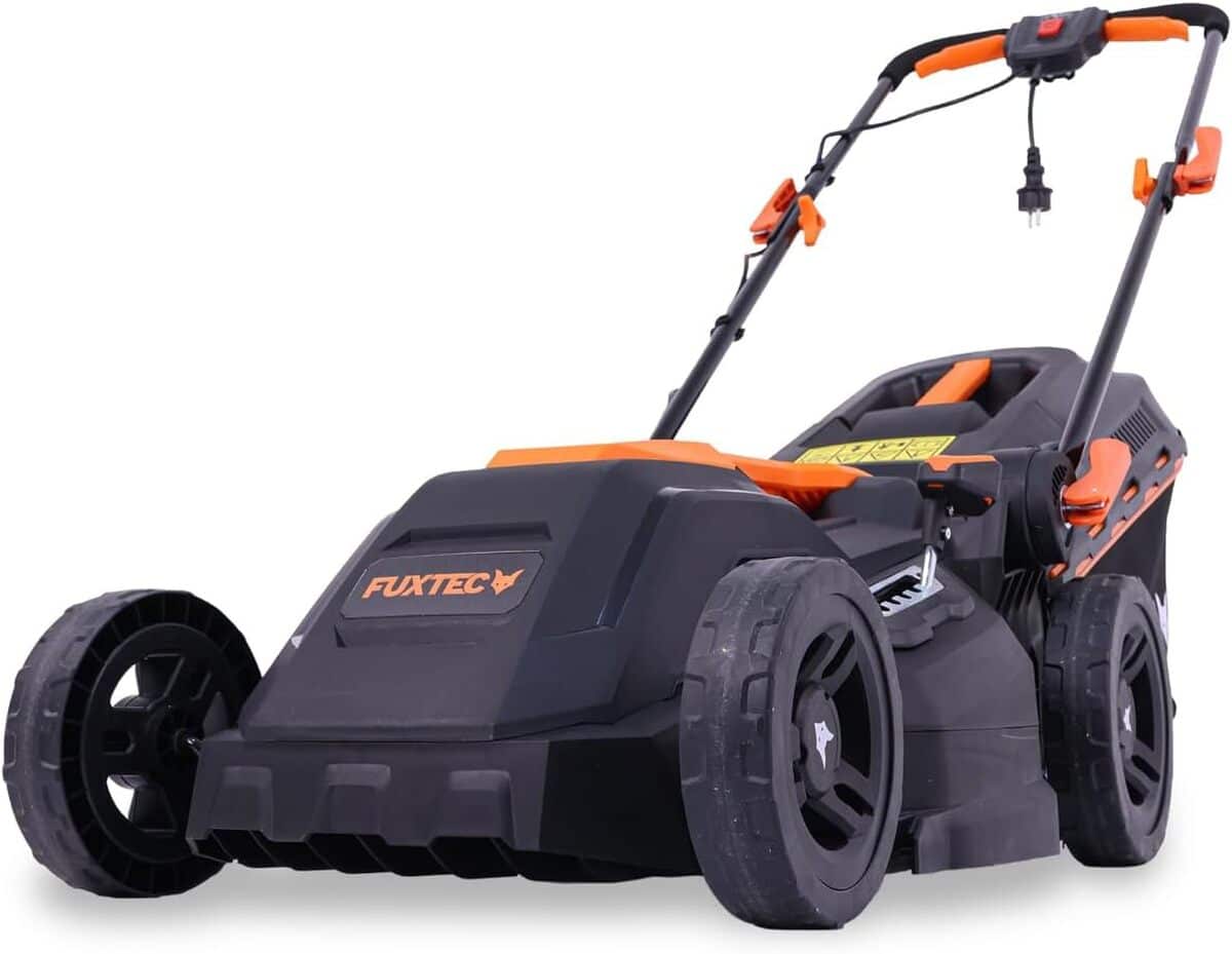 Test : tondeuse électrique FUXTEC FX-RME38, 1600W et 38cm de coupe