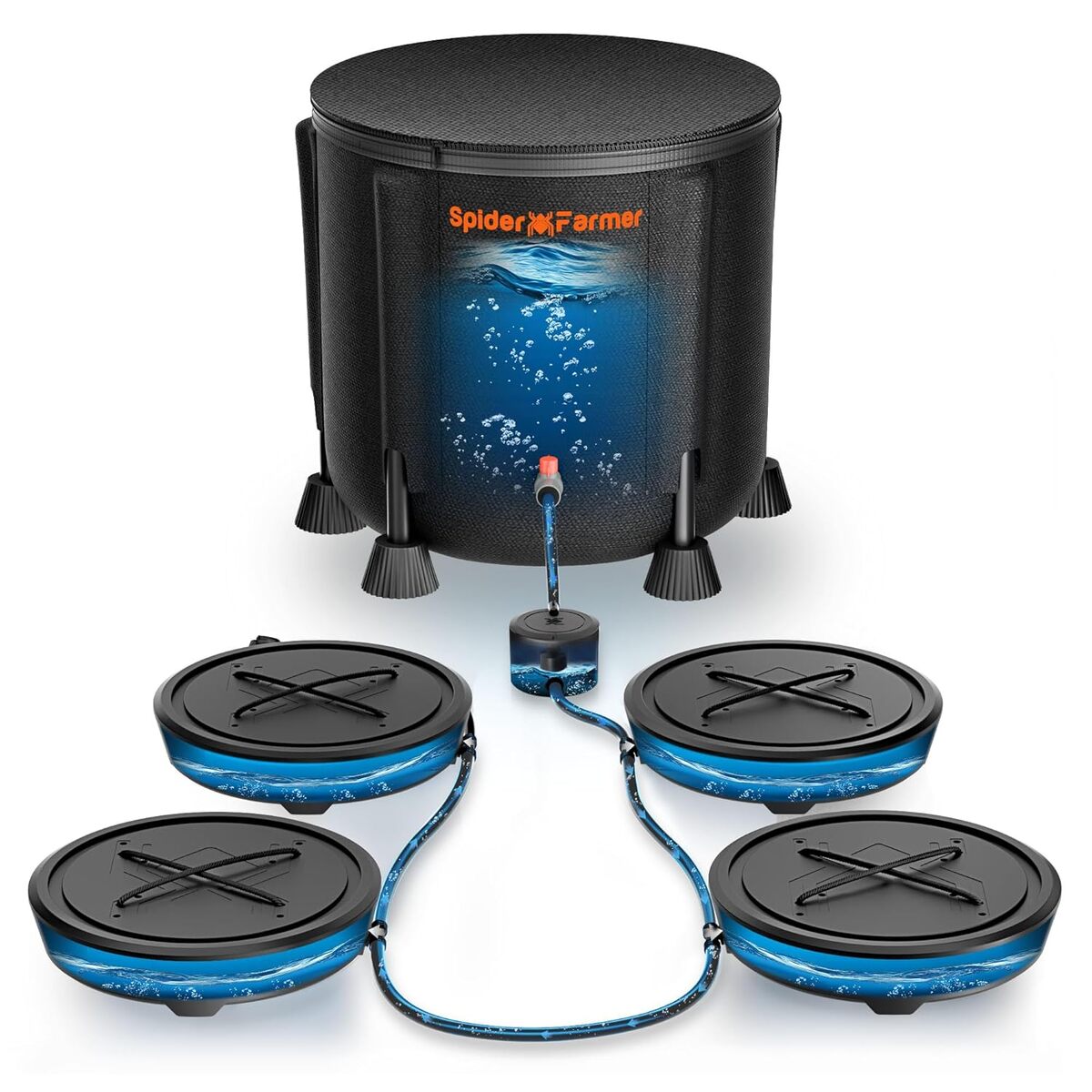 Test : système d'arrosage automatique Spider Farmer 50L