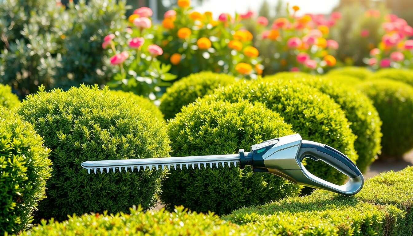 Pr&eacute;sentation du taille-haie incurv&eacute; brevet&eacute;