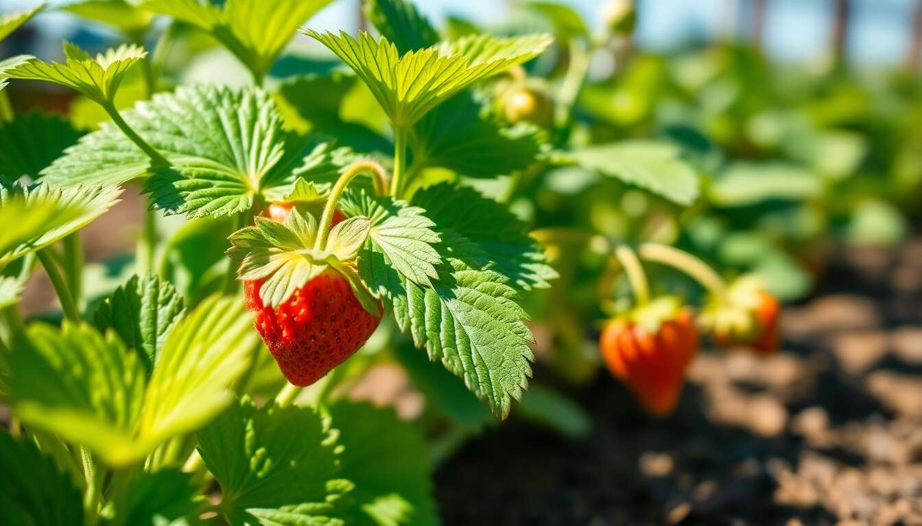 &eacute;valuer l'&eacute;tat des fraisiers apr&egrave;s r&eacute;colte