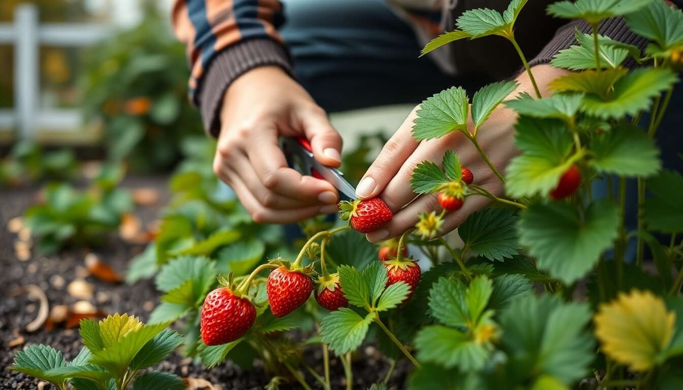 Pr&eacute;parer vos fraisiers pour l'hiver